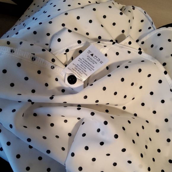 Maison d'Amélie Polka Dot Blouse - Picture 9 of 9